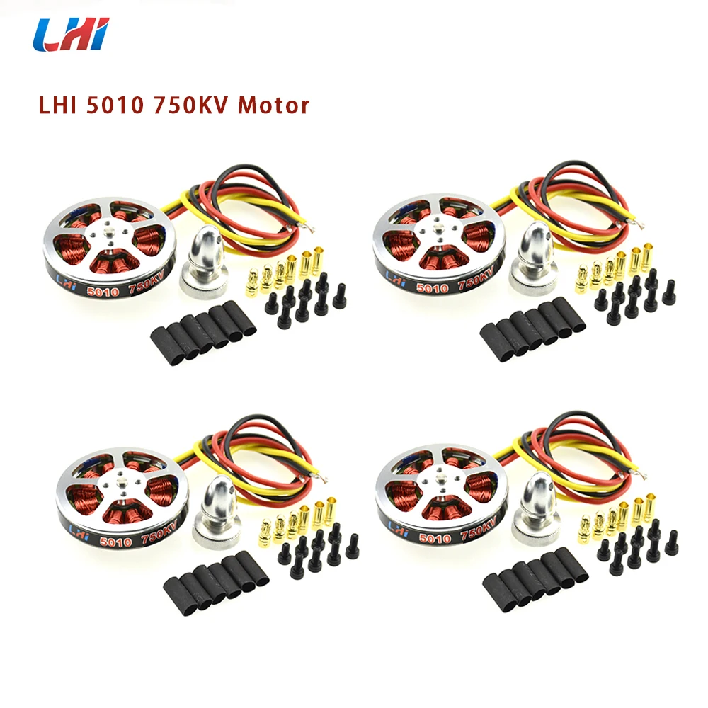 

LHI 4x 5010 750KV High Torque Brushless Motor For Multi-axis aircraft Quadcopter