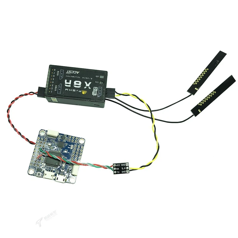 Frsky S. Port/F. Port сигнальная инверторная плата для F4 полетного контроллера в XSR R9