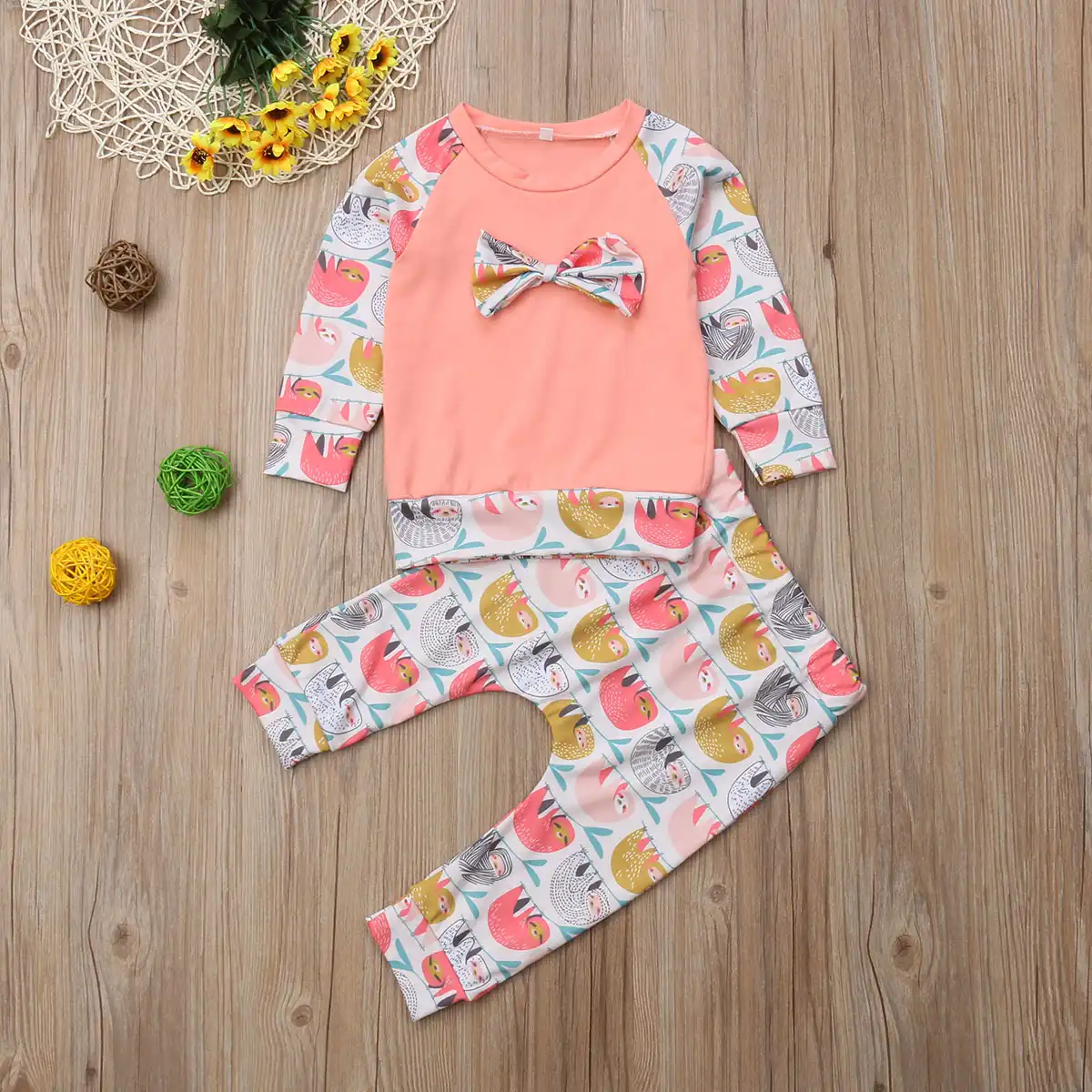 baby girl sloth outfit
