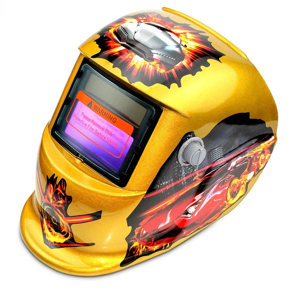 

Weld Cap Track Car Design Automatic Variable Light Darkening Electric Solar Welding Protective Mask Helmets Welder Lens Grinding