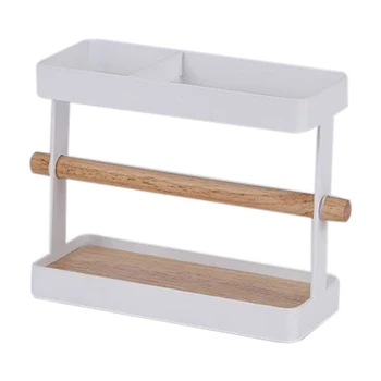 

Home & Kitchen Decor Rack, Japanese-Style Small Fresh Tableware Finishing Rack Kitchen Fork Spoon Chopsticks Set Drain Moistur