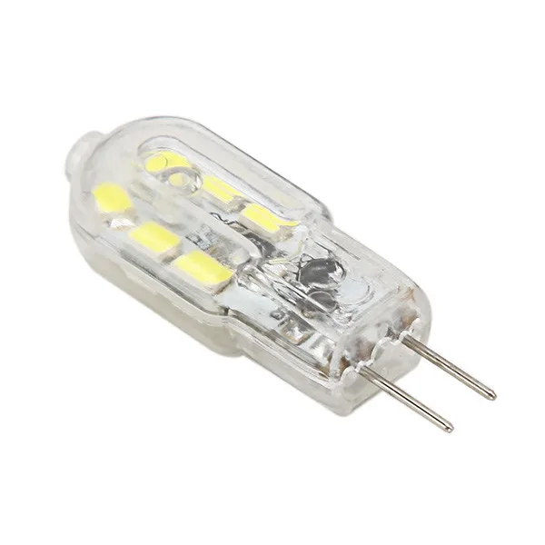 CLAITE G4 светодиодные лампы 1 5 Вт 120lm 12 SMD чистый белый/теплый белый кукурузный свет