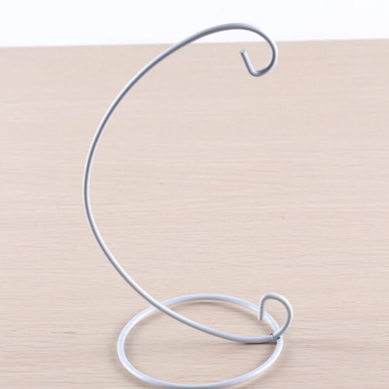 

Hanging Glass Flowers Plant Vase Stand Holder Iron/Container Fish Pot Supports