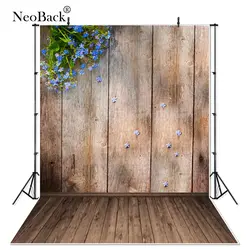 NeoBack тонкий винил деревянные стены фото фон с изображением деревянного пола детей фото съемки печатных фотографические фоны P0438