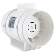 220 В 10,5 дюйма домашний бесшумный встроенный канальный вентилятор с сильной вентиляционной системой вытяжной вентилятор для кухни и ванной комнаты