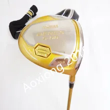 Новые мужские гольф Драйвер HONMA S-06 4 звезды Драйвер клубы 9,5 или 10,5 Лофт клюшки для гольфа драйвер с графитовая клюшка для гольфа