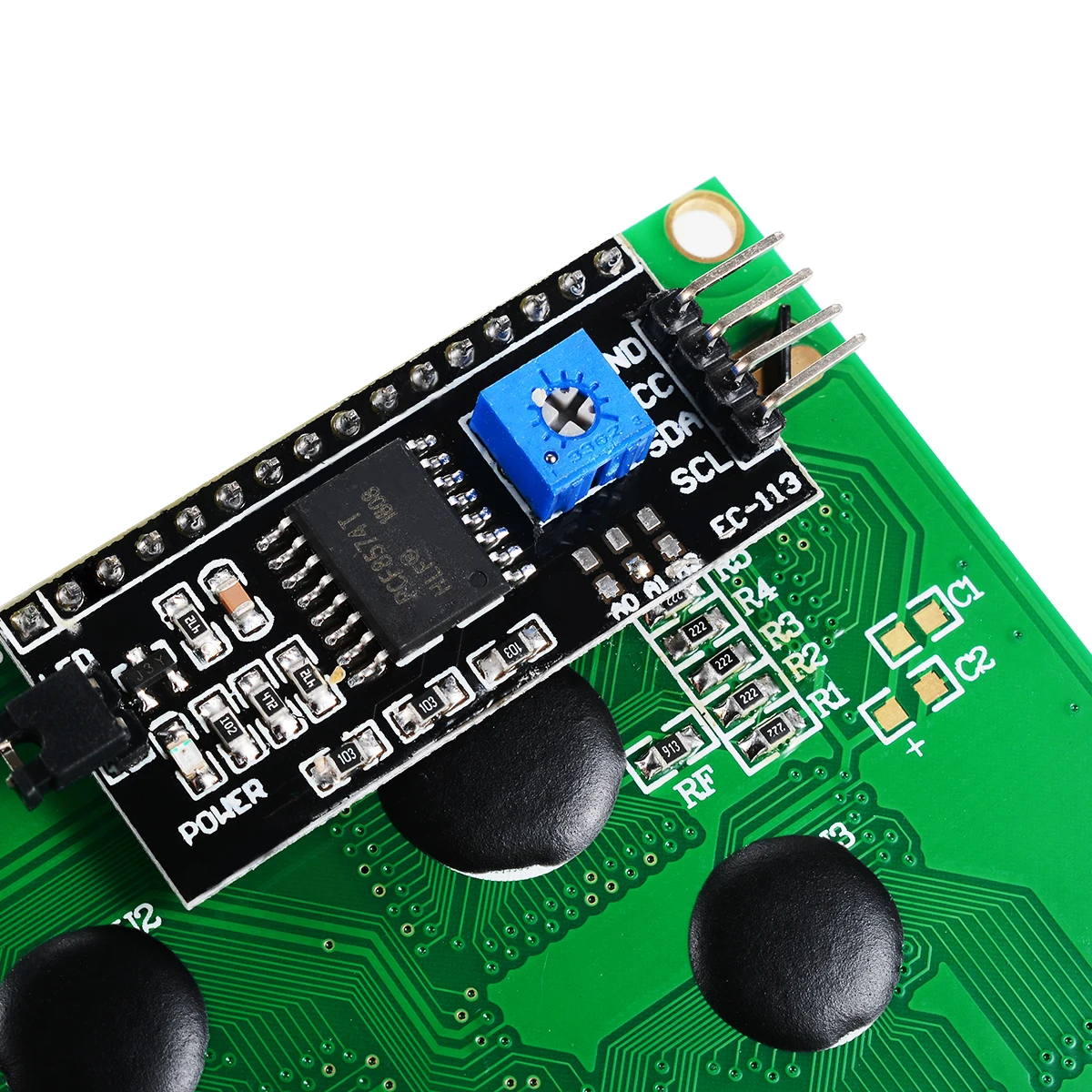 Новый модуль электрооборудования синий серийный IIC/I2C/TWI 2004 20X4 символьный ЖК