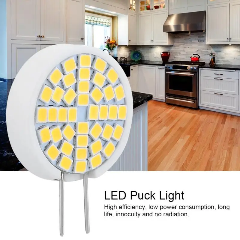110V G8 LED Bulb Puck Light Lamp Bulb for Indoor Shelves