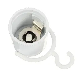 CLAITE E27 основание светильника Портативный светодиодный легкая розетка винтовой ламповый патрон с крюком для лампа аварийной сигнализации