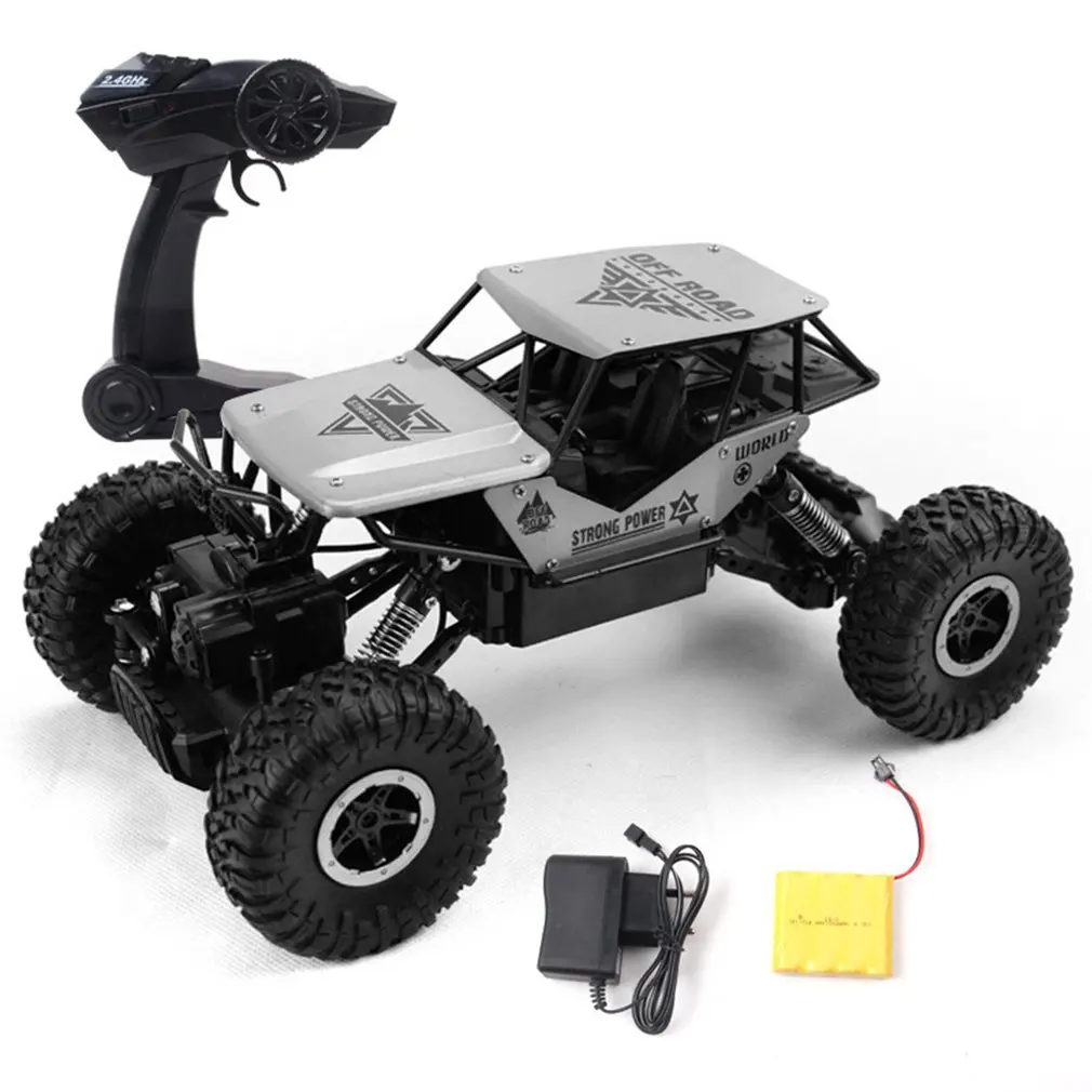 

RC Car 2.4GHz Remote Control Climbing Car 4x4 Double Motors Bigfoot Car Model Off-Road Vehicle Toy