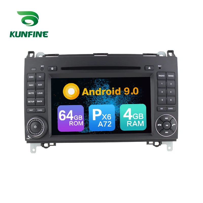 Android 9 0 Core PX6 A72 ОЗУ 4 Гб ПЗУ 64 ГБ Автомобильный DVD GPS мультимедийный плеер