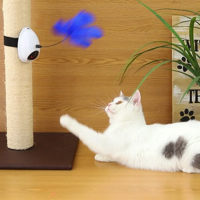 Кошка Интерактивная игрушка для котенка градусов самовращающийся шар