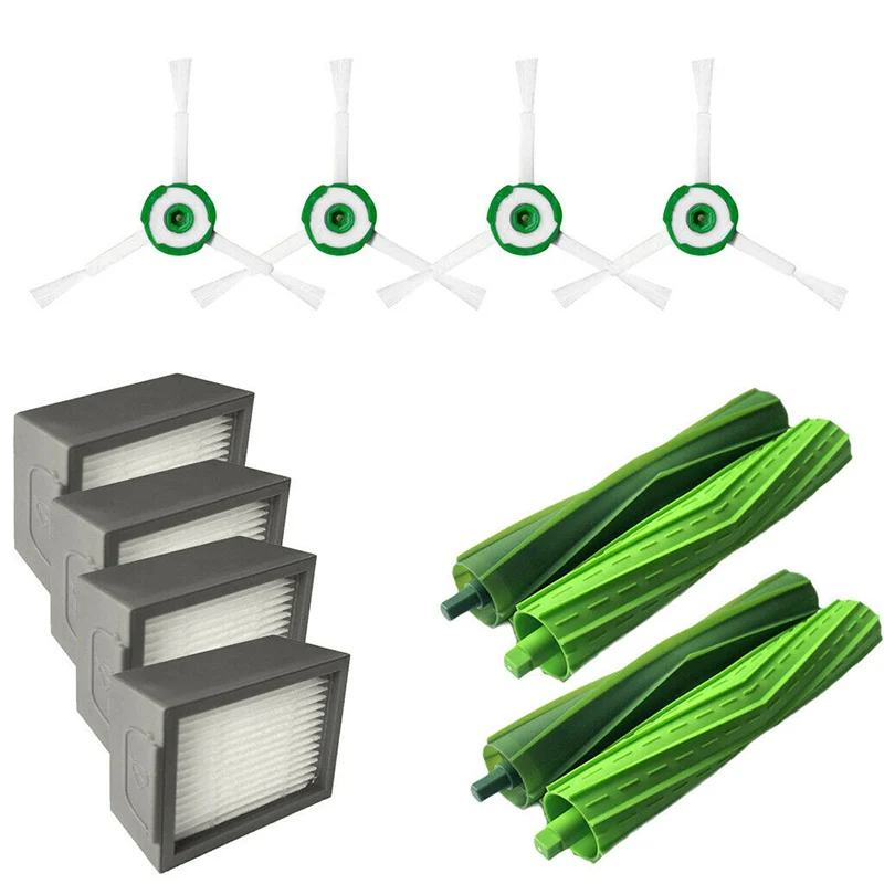 

Roll Brushes+Filters+Side Brush Sets For IRobot Roomba I7 I7+/i7 Plus E5 E6 E7
