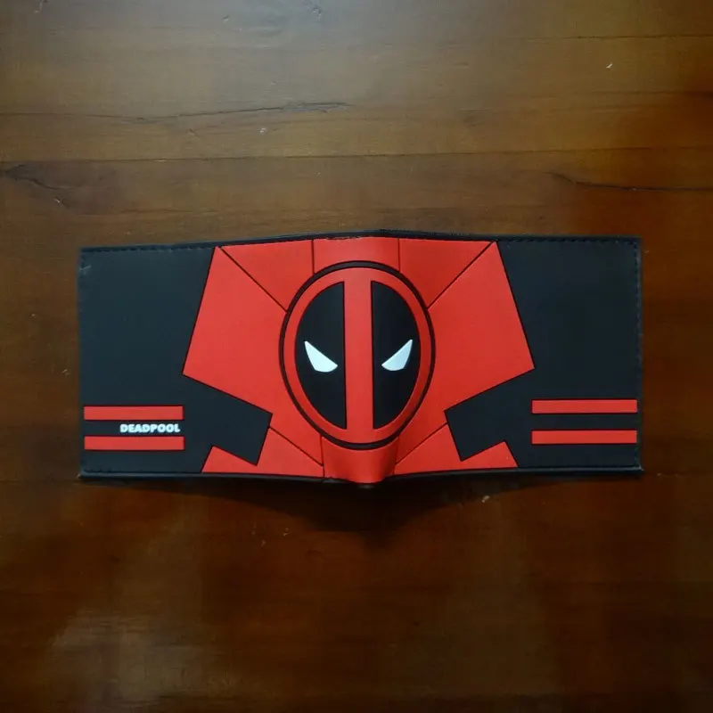 

New Designs Purse Anime Deadpool Wallets portefeuille femme Card Money Holder Bags Casual PVC Short Wallet