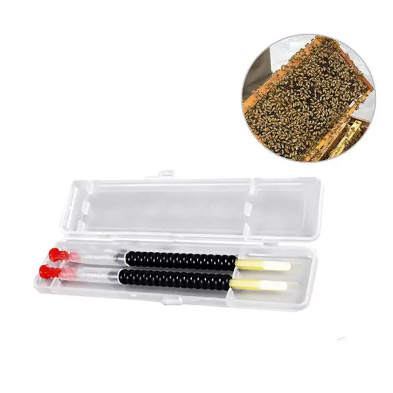 

Beekeeping Grafting Tool Plastic Bee Larvae Needle Telescopic Breeding Equipment 1 Box