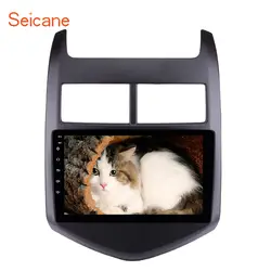 Seicane 9 "Автомобильный мультимедийный плеер для 2010 2011 2012 2013 Chevy Chevrolet AVEO 8-Core Android 8,1 gps навигационная система, стереомагнитола с Bluetooth