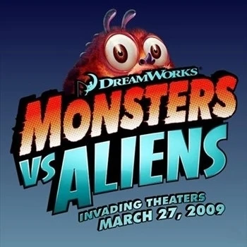 Monsters vs. Aliens c.2009-постер в стиле B (11x17) | Дом и сад