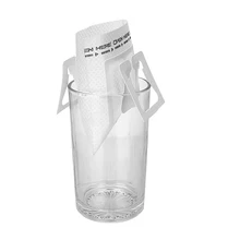 50 шт./мешок Чай сумка фильтр капельного фильтр-пакеты для кофе Кофе бумажные фильтры Зелёный чай для заварки висит ухо Стиль