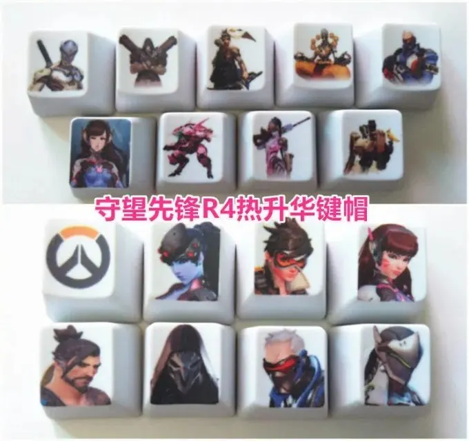 1 шт. крышка для механической клавиатуры Overwatch Heros|Клавиатуры| |