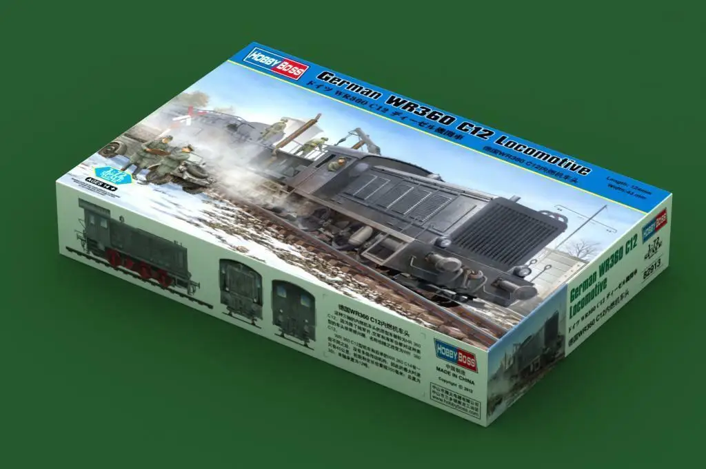 

Hobbyboss модель 1/72 82913 немецкий WR360 C12 локомотивный