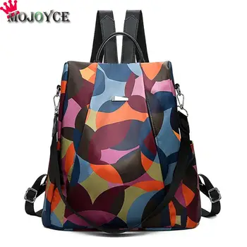 

Women Mini Backpack Oxford Female Casual Solid Bag Oxford Waterproof Bag Portable Travel Bag Teenage Schoolbag Small Backpack