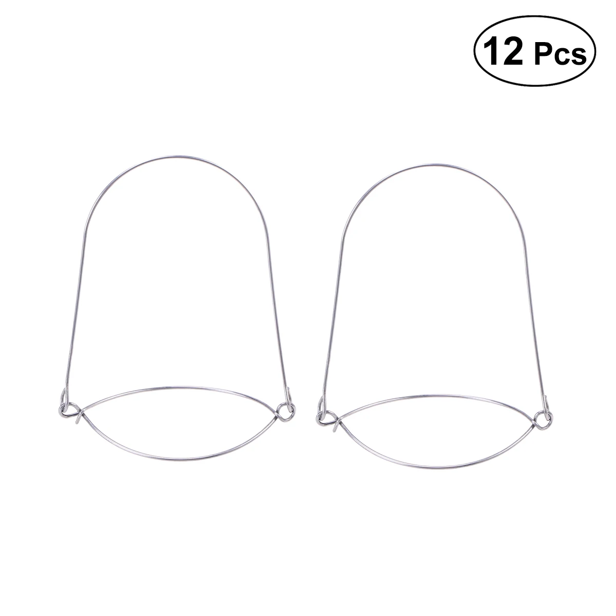 Stainless Steel Silver Mason Jar Hangers Wire Handles Hangers For Ball