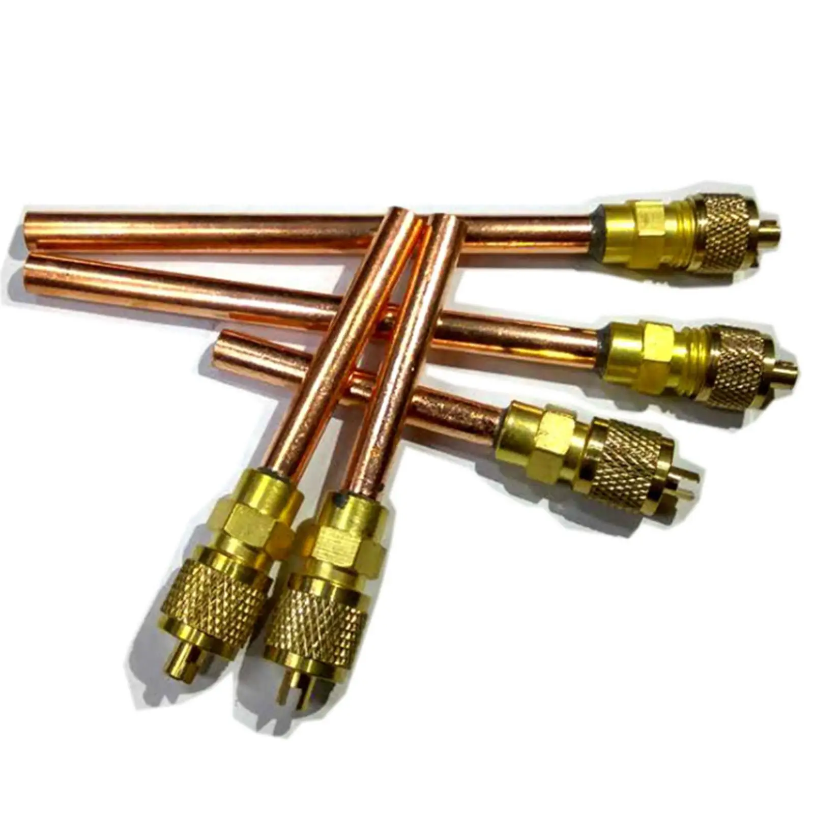 75mm Length Refrigerator Check Filling Valve Fluorine Nozzle Quick Connector Cooler Refrigeration Parts | Обустройство дома