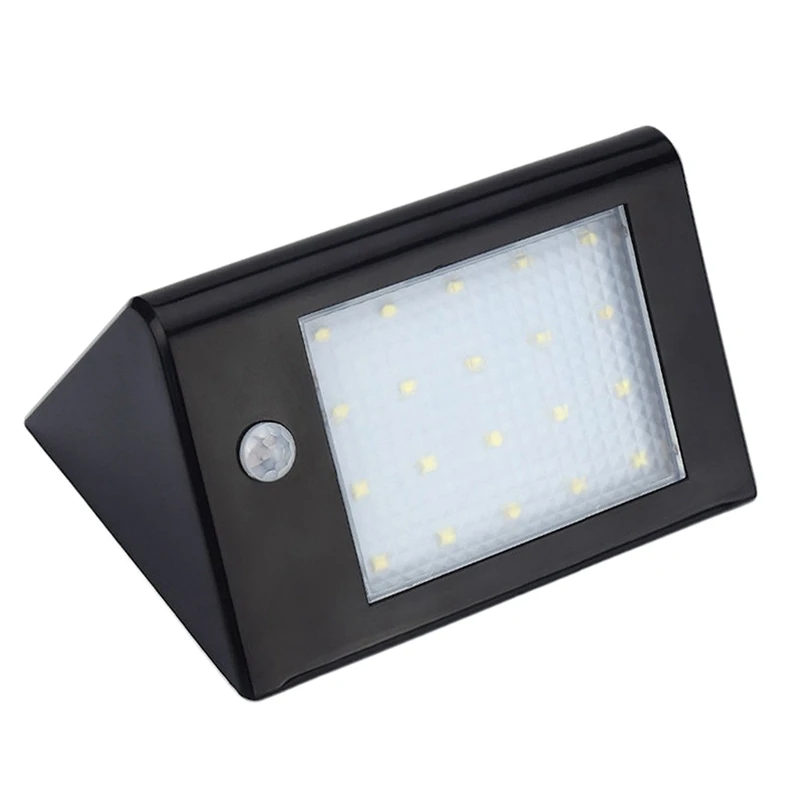 

New 20 Led Outdoor Lighting Solar Powered Lamp Light Outdoor Wall Lamp Waterproof Solar Motion Sensor Garden Light 350Lm