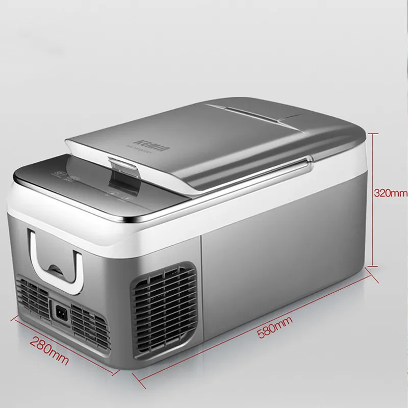 18L Car Refrigerator Freezer Cooler Car Fridge Compressor for Car Home Picnic Refrigeration Freezer -20~10 Degrees DC 12V 240V
