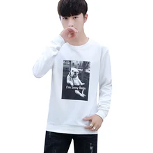 2019 Spring New Man Long Sleeve T shirt Teenagers summer top Free shipping 2019 Spring New Man Long Sleeve T shirt Teenagers summer top Free shipping