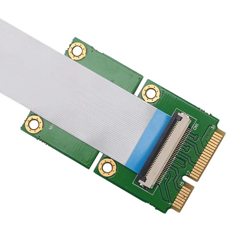 Мини Pci E к Usb Экспресс 1X Райзер Расширитель адаптер карта + 15/25 см Fpc