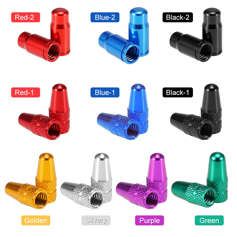 4Pcs Bicycle Presta Valve Caps - 4Pcs Classical Bicycle French Tyre Air Valve Caps Dust Cover For MTB RoaD Bike Motorcycle Bike