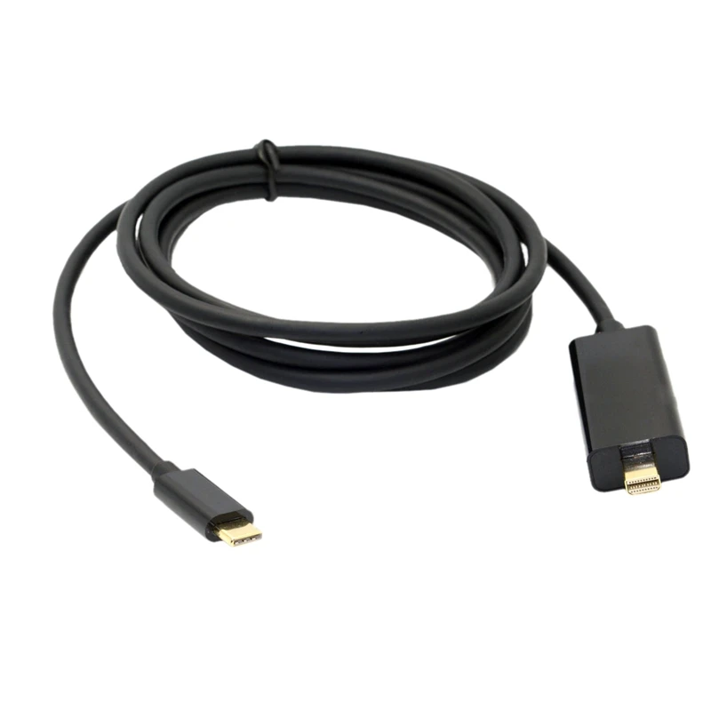 USB 3 1 type C USB-C Mini DisplayPort DP Male 4K кабель для монитора Macbook | Электроника
