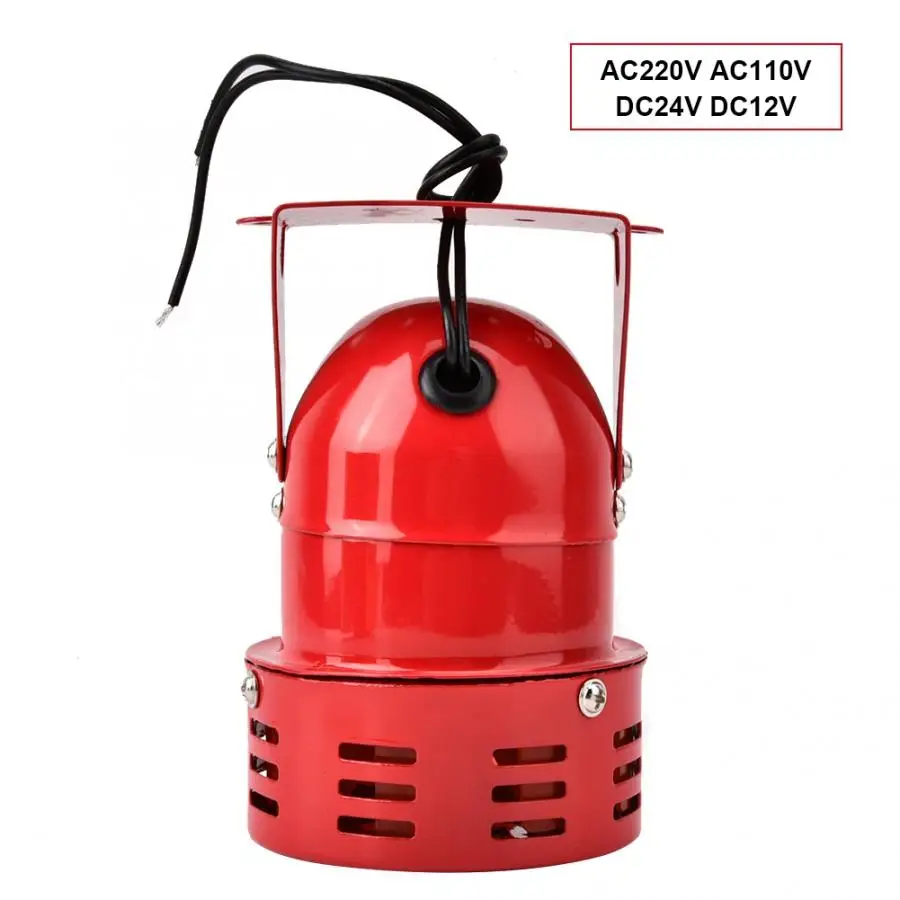 

sirena alarma 40W 120 DB Electric Motor Driven Alarm Factory Vehicle Mini Fire Prevention Horn siren