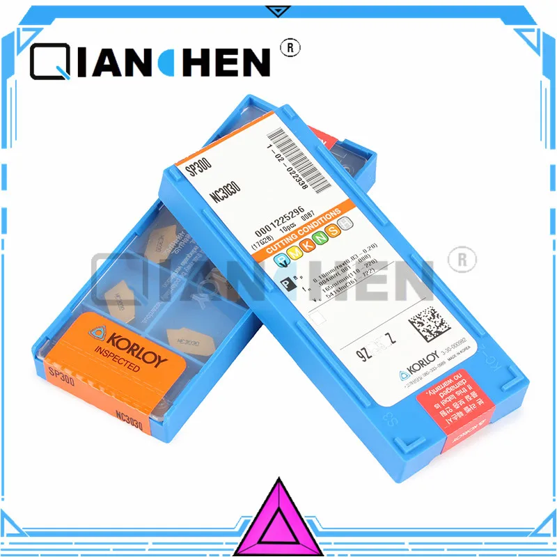 

Genuine Original Korea Korloy SP300 NC3030 (10pcs/lot) High Quality Internal turning tool Insert