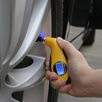 

Mini Car Tire Pressure Gauge for Automobile Tire Digital Tester Diagnostic Tire Repair Tool Driving Safety Meter Manometer LCD