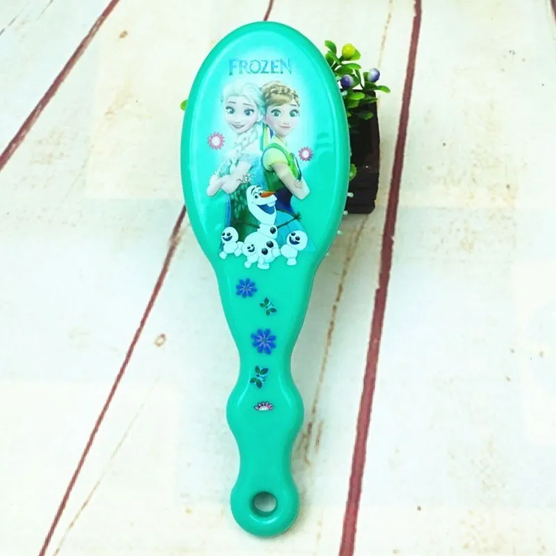 Disney Air Cushion Comb For Children Lovely Cartoon Comb Frozen Snow White Princess Sofia Gift For Girls Baby