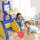 <+> 2 в 1 ПВХ Баскетбольная Подставка Футбольный Сетка Держатель Открытый Fun Спортивные Игры Игрушки Де ✔