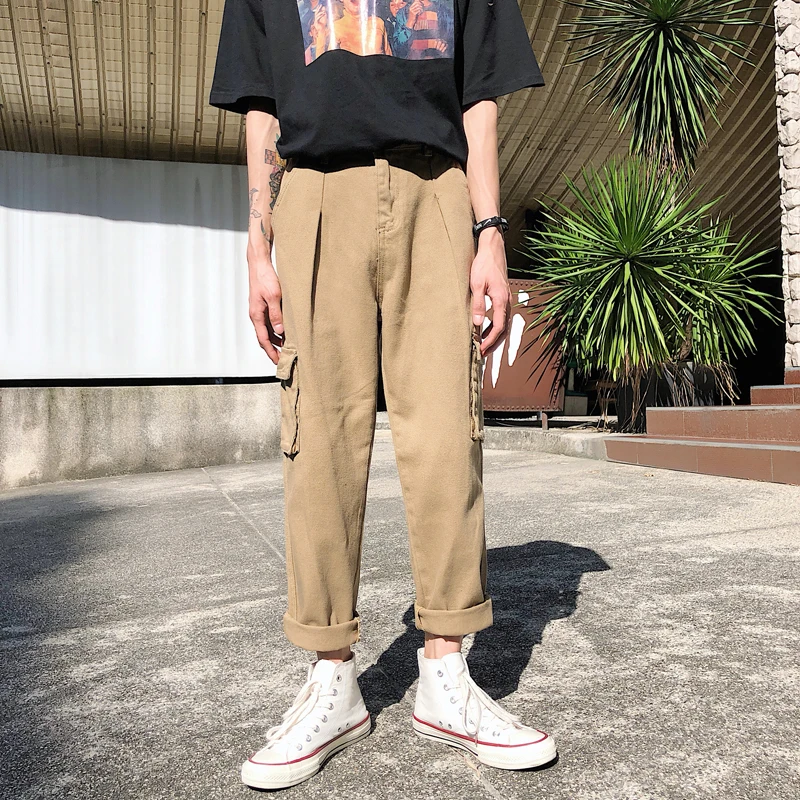 

2019 Lovers Cargo Tactical Pants Men Jeans Clothes Neutral Directly Canister Trousers Joggers Hip Hop Sweatpants Free shipping