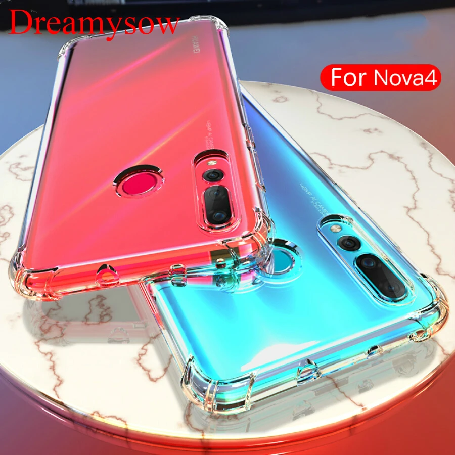 Clear TPU Case for Huawei On Honor 8A 8C 10 9Lite 6X 7X V20 P20 P30 lite Pro Nova3 3i 4 Y9 Y6 2018 Mate10 20Lite Shockproof |