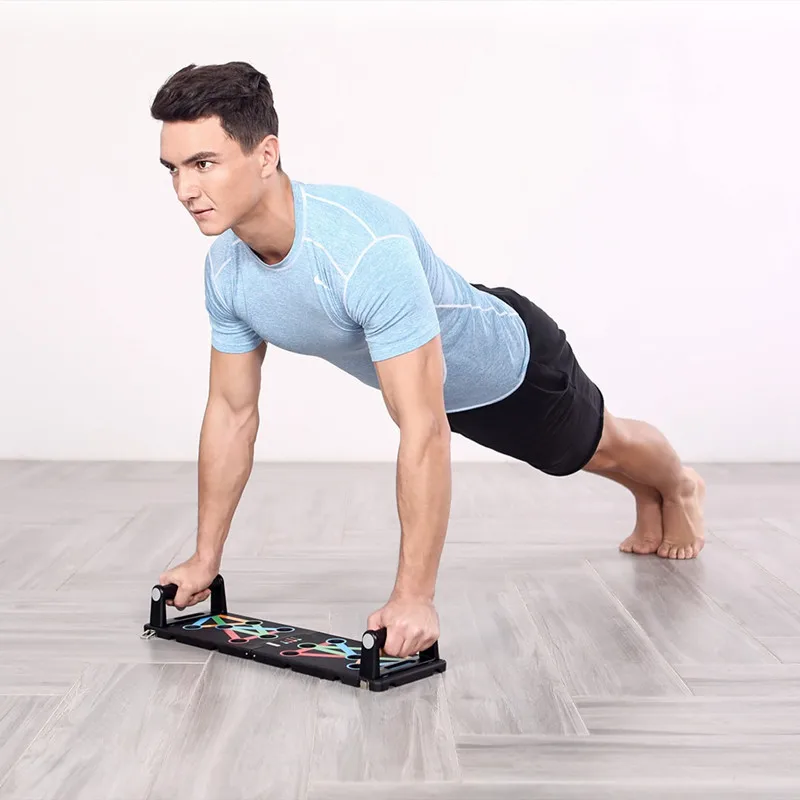 

Protable Push-up Support Board Training System Power Press Push Up Stands Exercise Tools Braces Supports Health