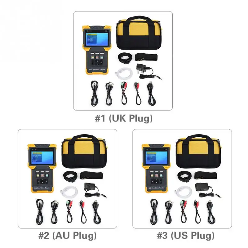 

Camera Tester DT-T70 CCTV Tester 1080P IP Analog Camera Testing HD Combine Tester AC100-240V cctv tester monitor 12V/1A