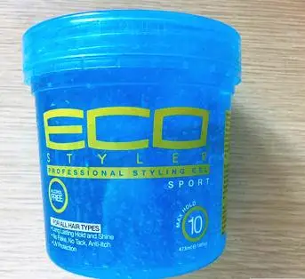 Мини гель для укладки волос Eco оливковое масло разные цвета 236 г x 1 бутылки