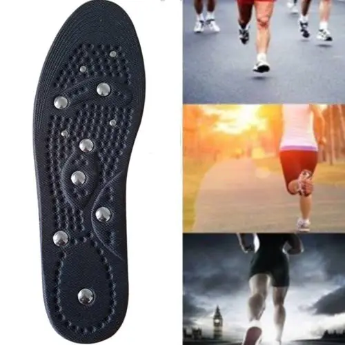 1 Pair Therapy Foot Massage Insoles Men/ Women Shoe