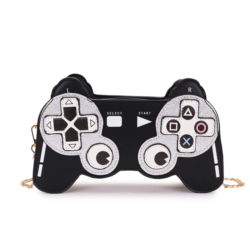 

Fun cartoon image design game modeling fashion chain shoulder bag ladies casual handbag purse crossbody mini messenger bag