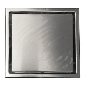 

1pc Floor Drain Invisible Square Stainless Steel Strainer Floor Drain for Kitchen Lavatory Bathroom Toilet