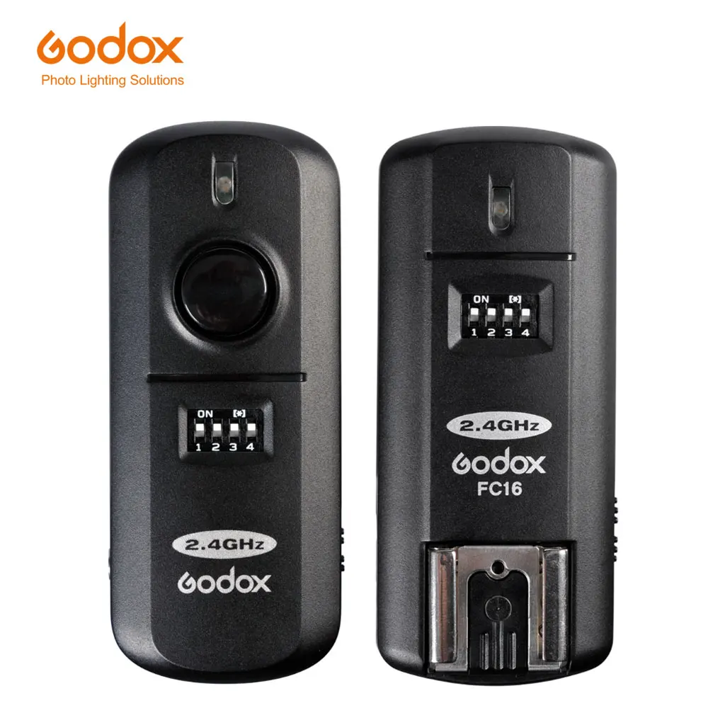 Godox 2,4 ГГц 16 каналов беспроводной пульт дистанционного Flash Studio стробоскоп триггер и приемник Крышка для Canon 5D 6D 7D 5D Mark III 60D 600D