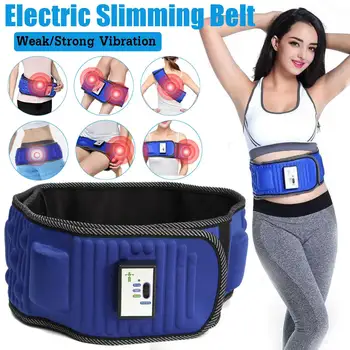 

Electric Slimming Belt Lose Weight Fitness Massage X5 Times Sway Vibration Abdominal Belly Muscle Waist Trainer Stimulator