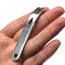 EDC зубчатое колесо нержавеющая сталь мини коронка prybar pry барный инструмент открытый Универсальный многофункциональный карманный Мультитул