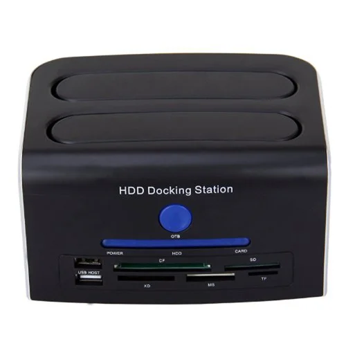 

Tooploo 2.5" 3.5" IDE & SATA eSATA USB 2.0 USB Port OTB 5 in 1 Card Reader HDD Docking Station